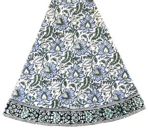 Block Print Table Cloth Round