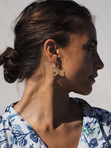 Brass Earring