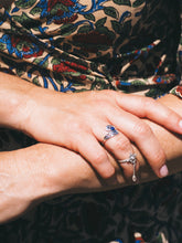 Load image into Gallery viewer, Sterling Silver Lapiz Lazuli Ring
