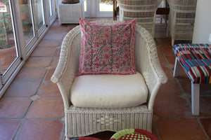 Block Print Cushion Cover