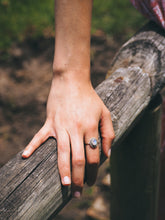 Load image into Gallery viewer, Sterling Silver Moonstone Ring
