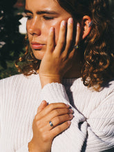 Load image into Gallery viewer, Sterling Silver Peridot Ring
