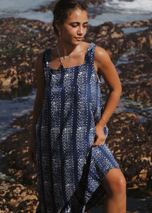 Daisy Dress: Indigo