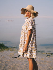 Sun Hat: Natural Tones