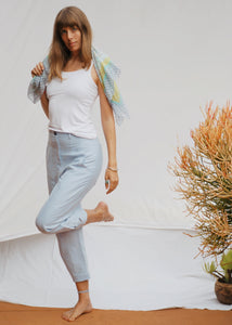 Arco Pants: Sunshine Blue