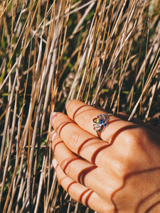 Sterling Silver Peridot Ring