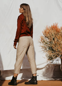 Arco Pants: Tan