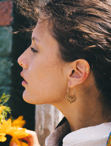 Brass Earring