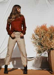 Arco Pants: Tan