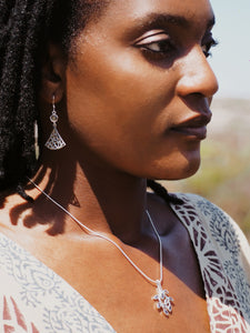 Sterling Silver Labradorite Earrings