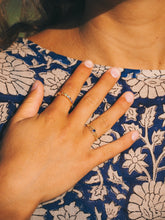 Load image into Gallery viewer, Gold Plated Iolite Ring
