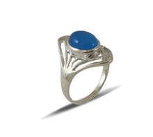 Load image into Gallery viewer, Sterling Silver Chalcedony Ring
