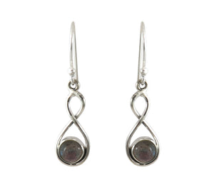 Sterling Silver Labradorite Earrings