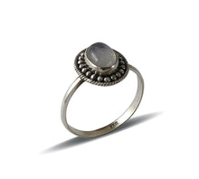 Load image into Gallery viewer, Sterling Silver Moonstone Ring
