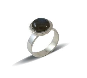 Sterling Silver Labradorite Ring