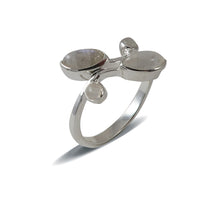 Load image into Gallery viewer, Sterling Silver Moonstone Ring
