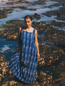 Daisy Dress: Indigo