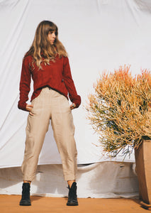 Arco Pants: Tan