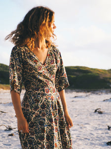 Wrap Dress: Bagru