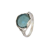 Load image into Gallery viewer, Sterling Silver Apatite Ring
