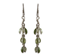 Load image into Gallery viewer, Sterling Silver Peridot Earring
