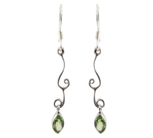 Load image into Gallery viewer, Sterling Silver Peridot Earrings
