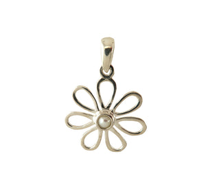 Sterling Silver Pearl Pendant