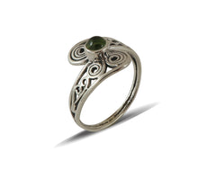 Load image into Gallery viewer, Sterling Silver Peridot  Ring
