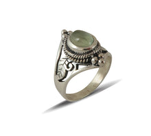 Load image into Gallery viewer, Sterling Silver Prehnite  Ring
