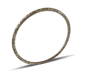 Sterling Silver Bangle