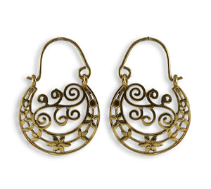 Brass Earring