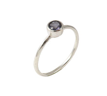 Load image into Gallery viewer, Sterling Silver Iolite Ring
